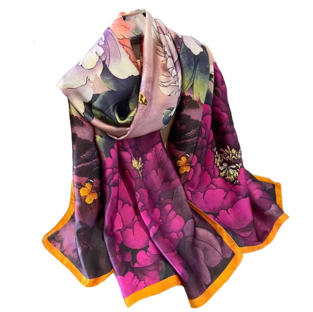 xyueanlo SR-022 Satin Royale Scarf - View 1